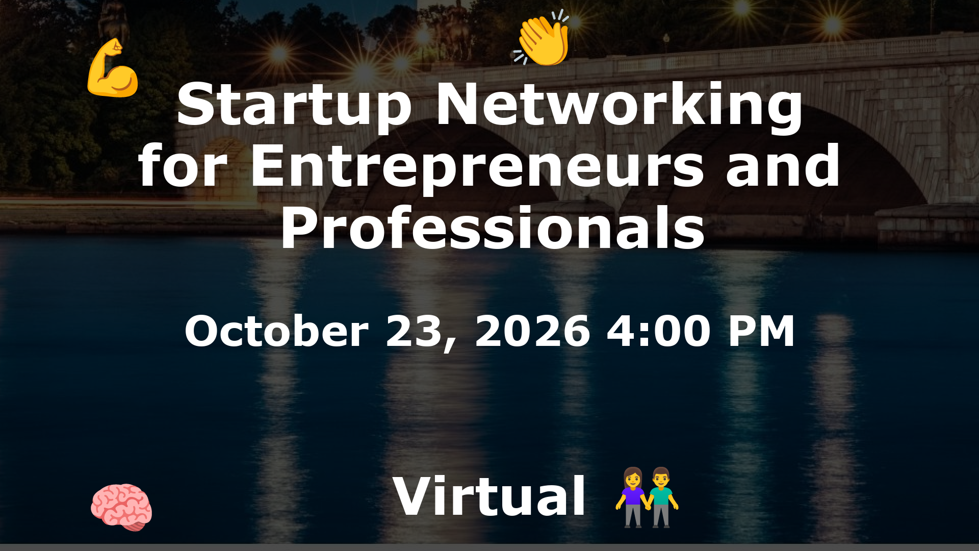 Startup Networking for Entrepreneurs and Professionals event image